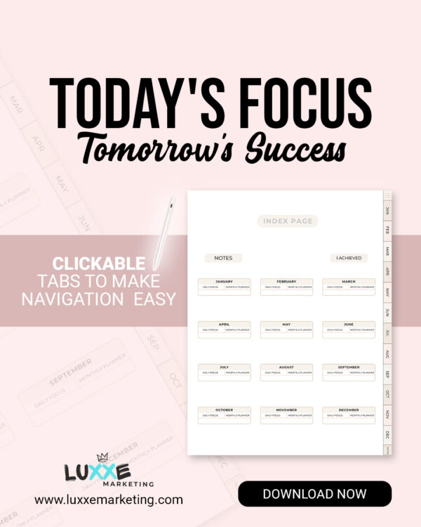 Get It Done - Undated Planner - Image 3