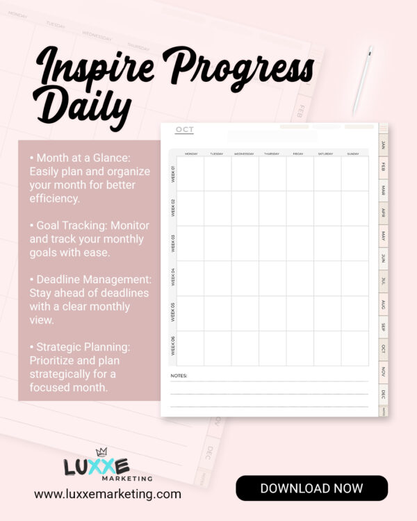 Get It Done - Undated Planner - Image 4